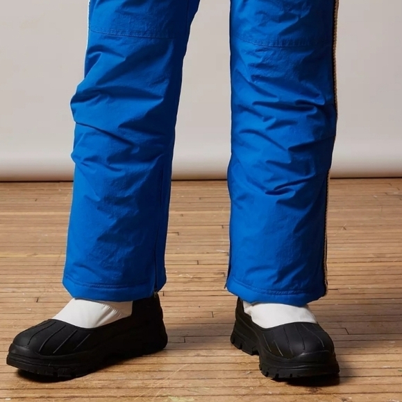 Urban Outfitters BDG Nina Nylon Ski Pants in Blue Stripe Size 16 NWT - Picture 6 of 11